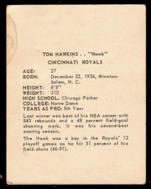 1963 Kahn's Basketball